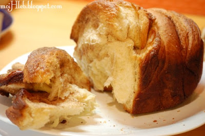 Сладкий хлеб или ленивые булочки с корицей. Рецепт для хлебопечки.