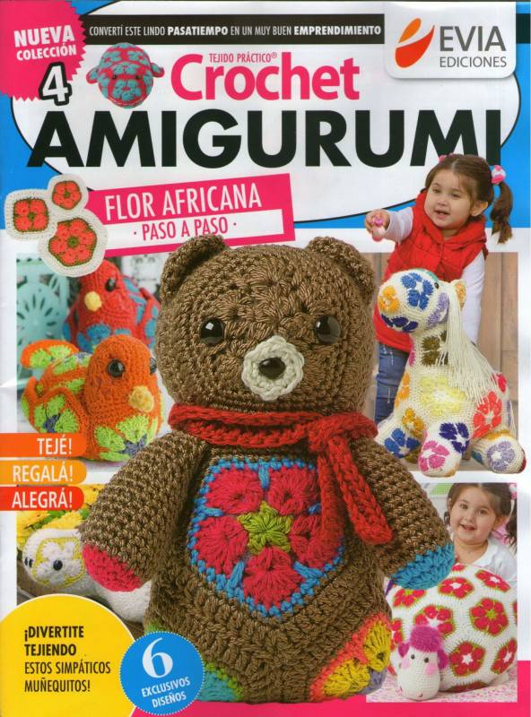 Журнал по вязанию игрушек из мотива "Африканский цветок"