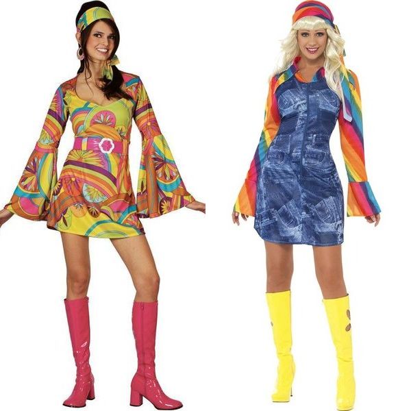 Платья в стиле диско: мода на 70-е возвращается