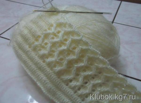 ИНТЕРЕСНЫЙ УЗОР КРЮЧКОМ
