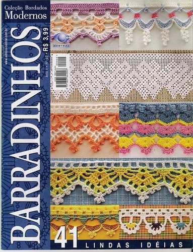 Вязаная кайма. Bordados Modernos nº02
